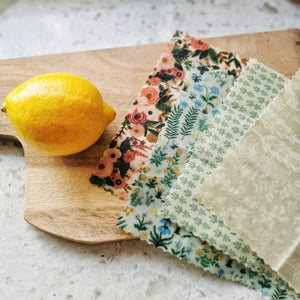 Rose Garden | Beeswax Food Wrap